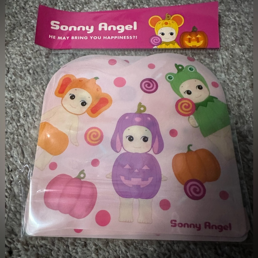 Sonny Angel Pumpkin Patch Zip Bag Set